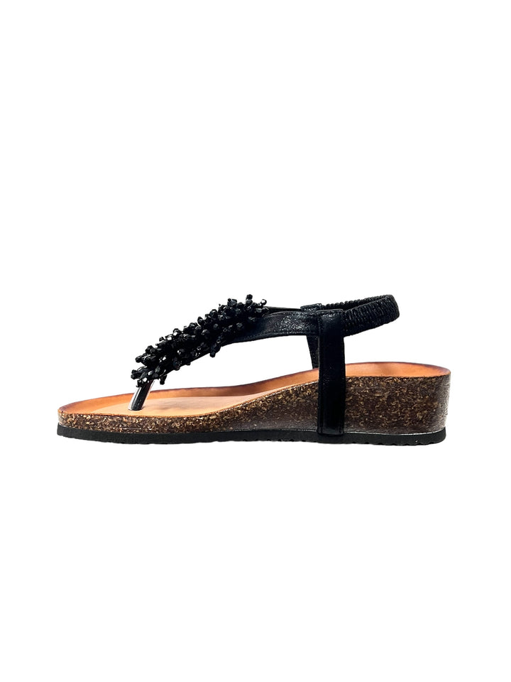 sandali infradito donna pelle igi&co art.5698400 nero
