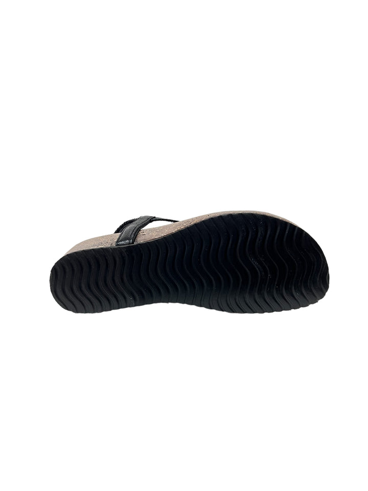sandali infradito donna pelle igi&co art.5698400 nero