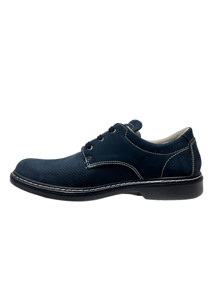 stringate uomo pelle enval soft art. 5704111 blu