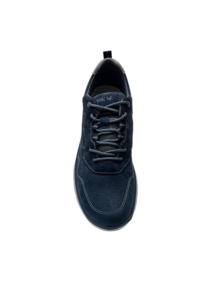 sneakers uomo pelle enval soft art. 5729500 blu