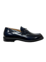 mocassini uomo pelle exton art. 573 blu