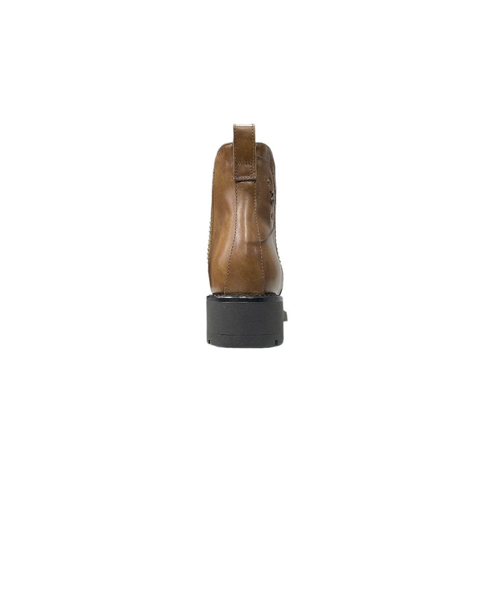 stivaletti donna pelle nero giardini art.i205800d400 cuoio
