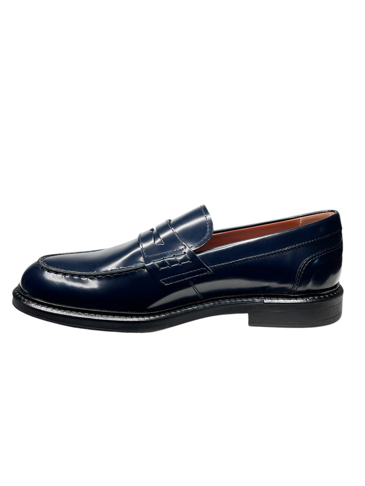 mocassini uomo pelle nero giardini art.e500600u200 blu