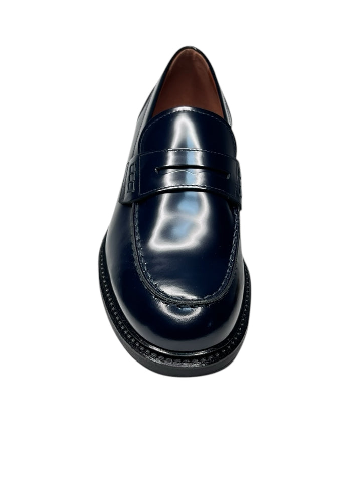 mocassini uomo pelle nero giardini art.e500600u200 blu