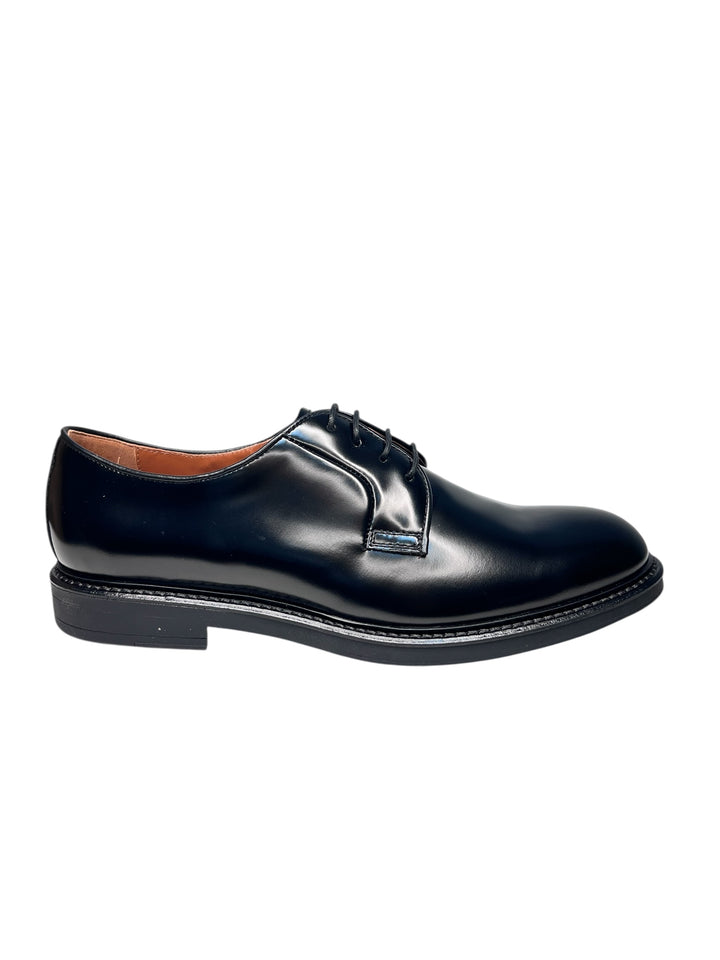 stringate uomo pelle nero