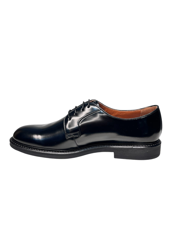 stringate uomo pelle nero