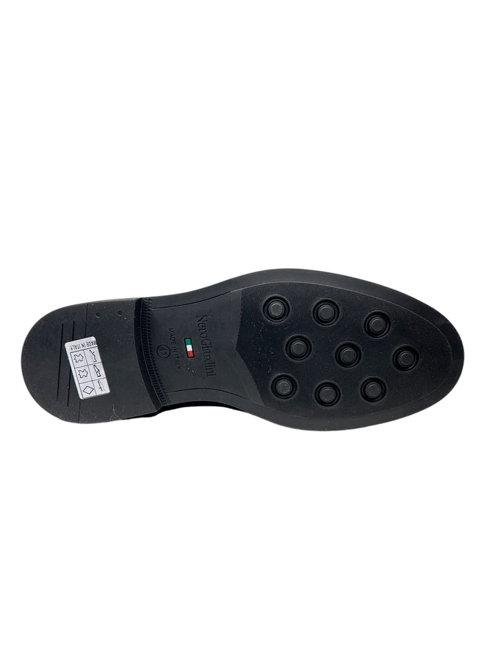 stringate uomo pelle nero giardini art.e500601u100 nero