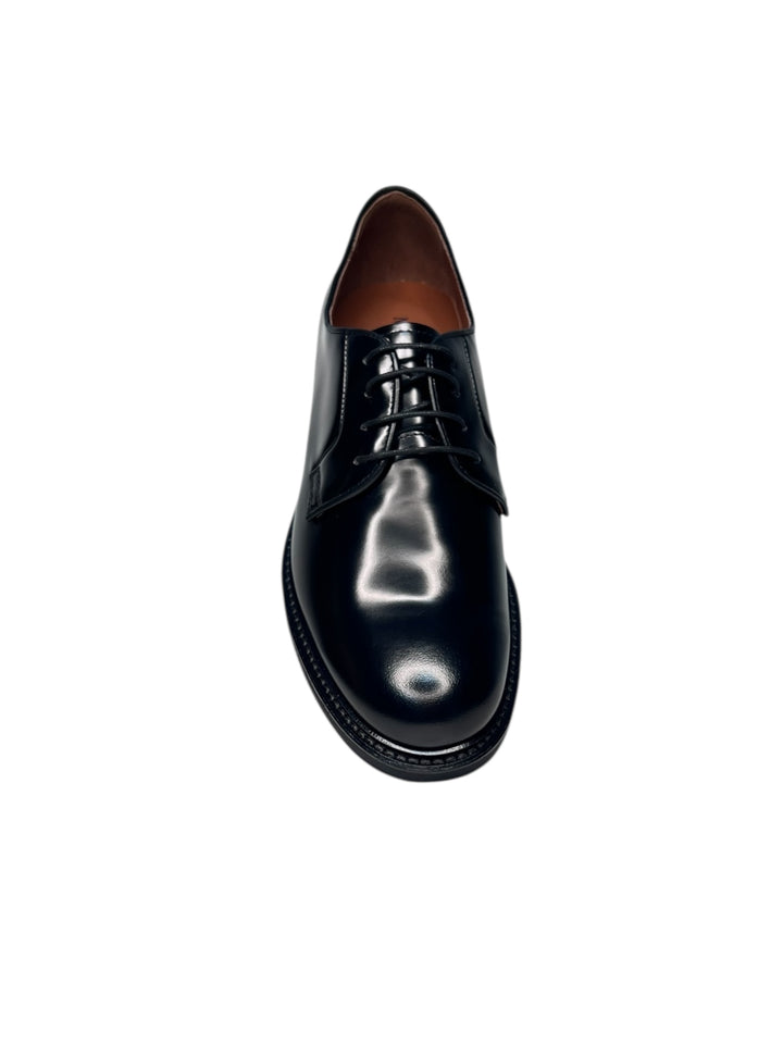stringate uomo pelle nero