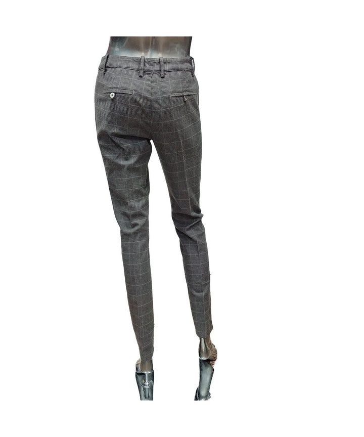 pantalone nero giardini 60261-319 visone