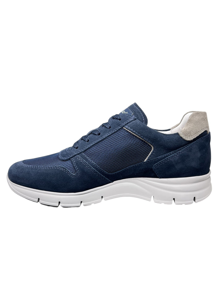 sneakers uomo pelle nero giardini art.e500631u207 incanto