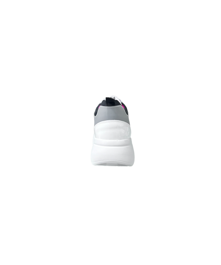 sneakers donna pelle nero giardini art. e306384d707 bianco
