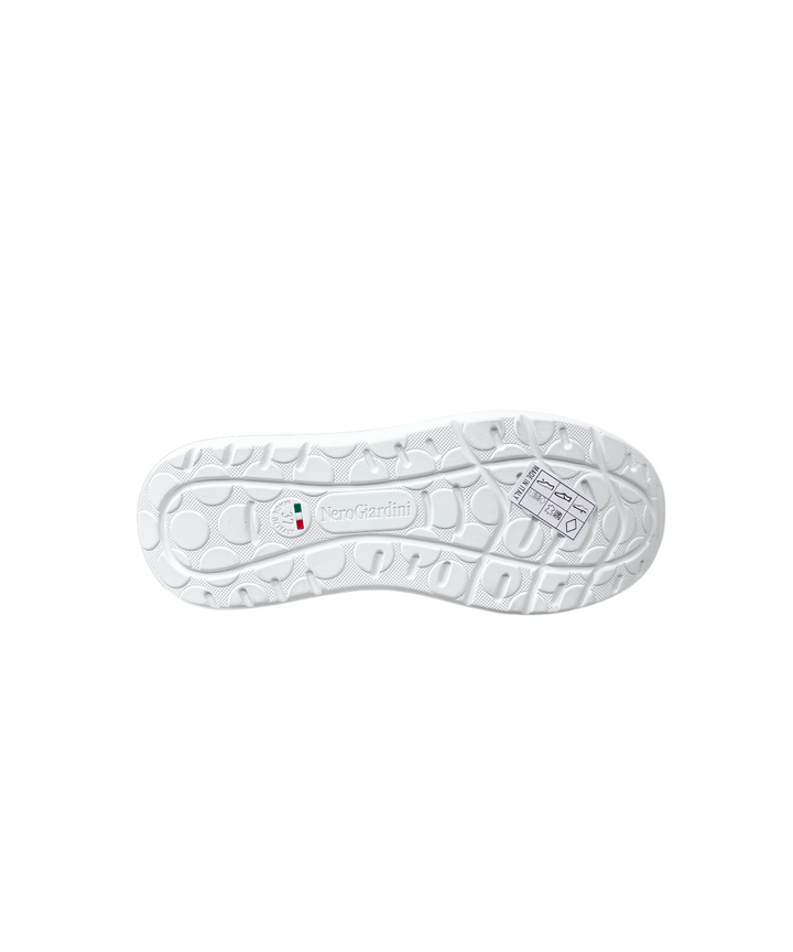 sneakers donna pelle nero giardini art. e306384d707 bianco