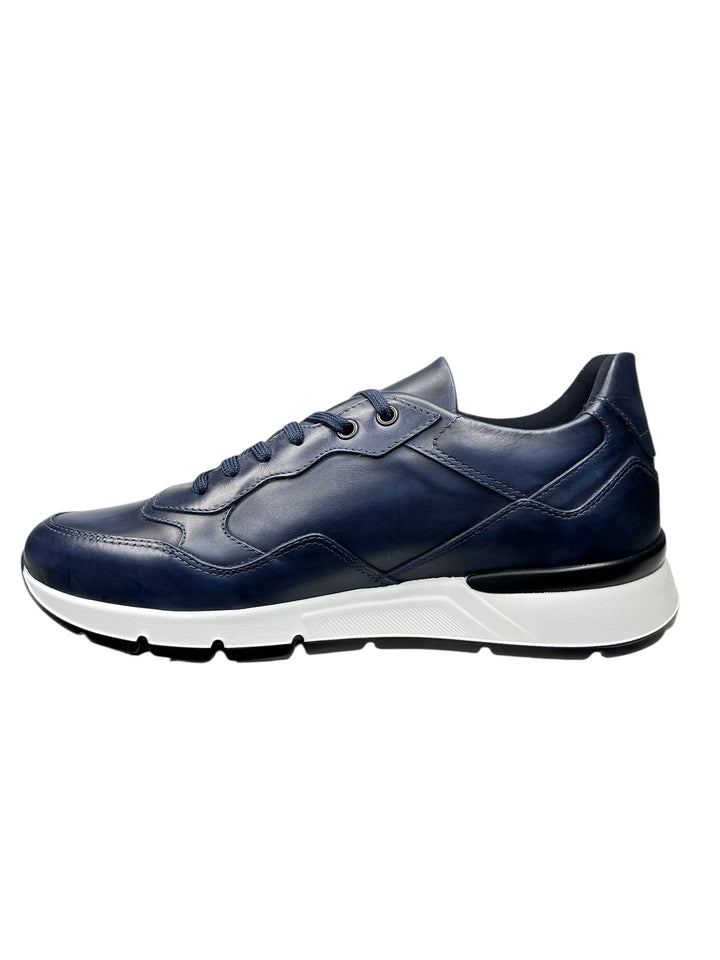 sneakers uomo pelle nero giardini art.e500640u207 incanto