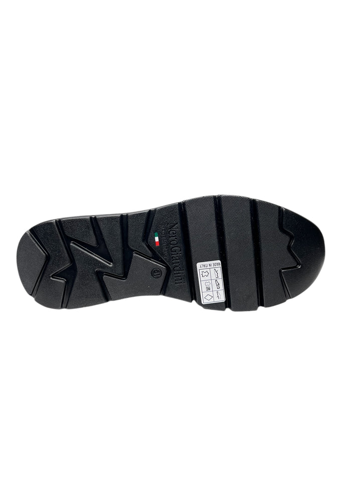 sneakers uomo pelle nero giardini art.e500640u207 incanto