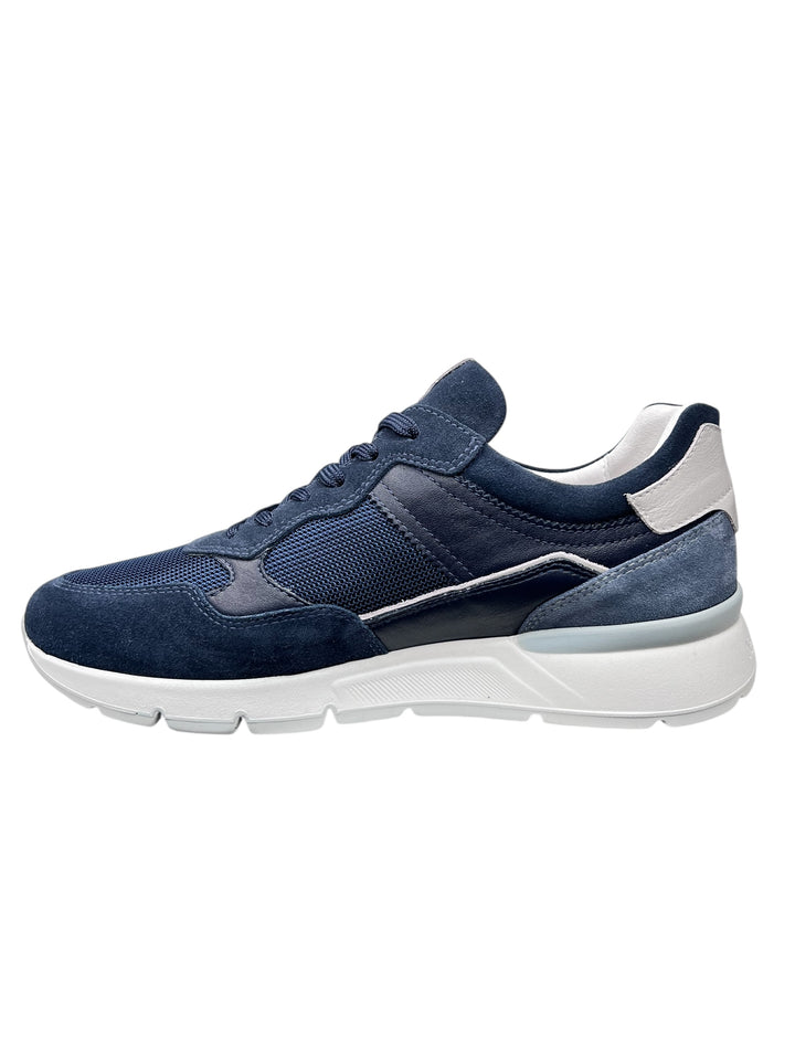 sneakers uomo pelle nero giardini art.e500642u207 incanto