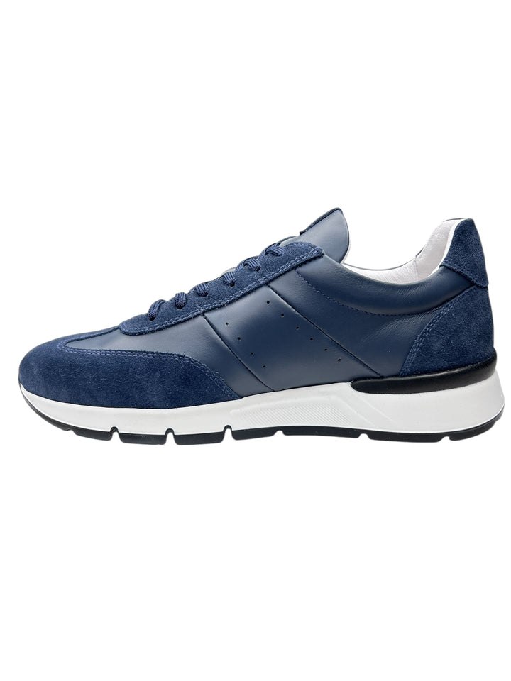 sneakers uomo pelle nero giardini art.e500651u207 incanto