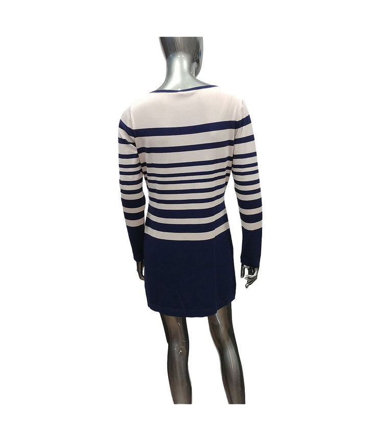 maxi pull nero giardini 65250-200 cipria-blu