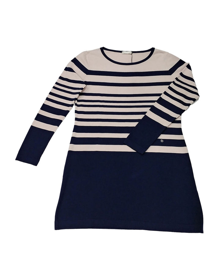 maxi pull nero giardini 65250-200 cipria-blu