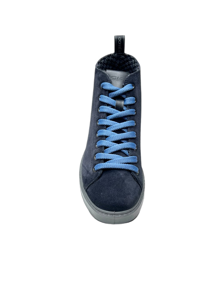 polacchine uomo pelle igi&co art.6632022 blu notte