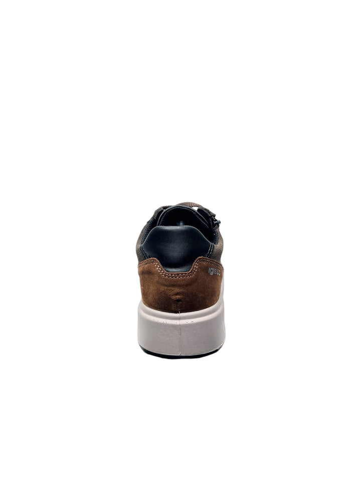 sneakers uomo pelle igi&co art.6635111 bosco-cognac