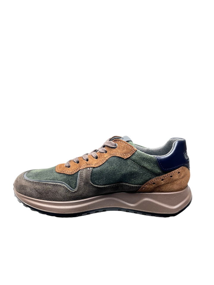 sneakers uomo pelle igi&co art.6638522 bosco-cognac