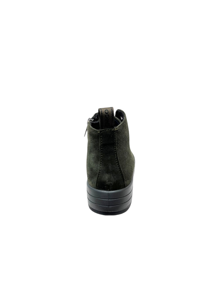 sneakers alte donna pelle igi&co art.6668211 verde