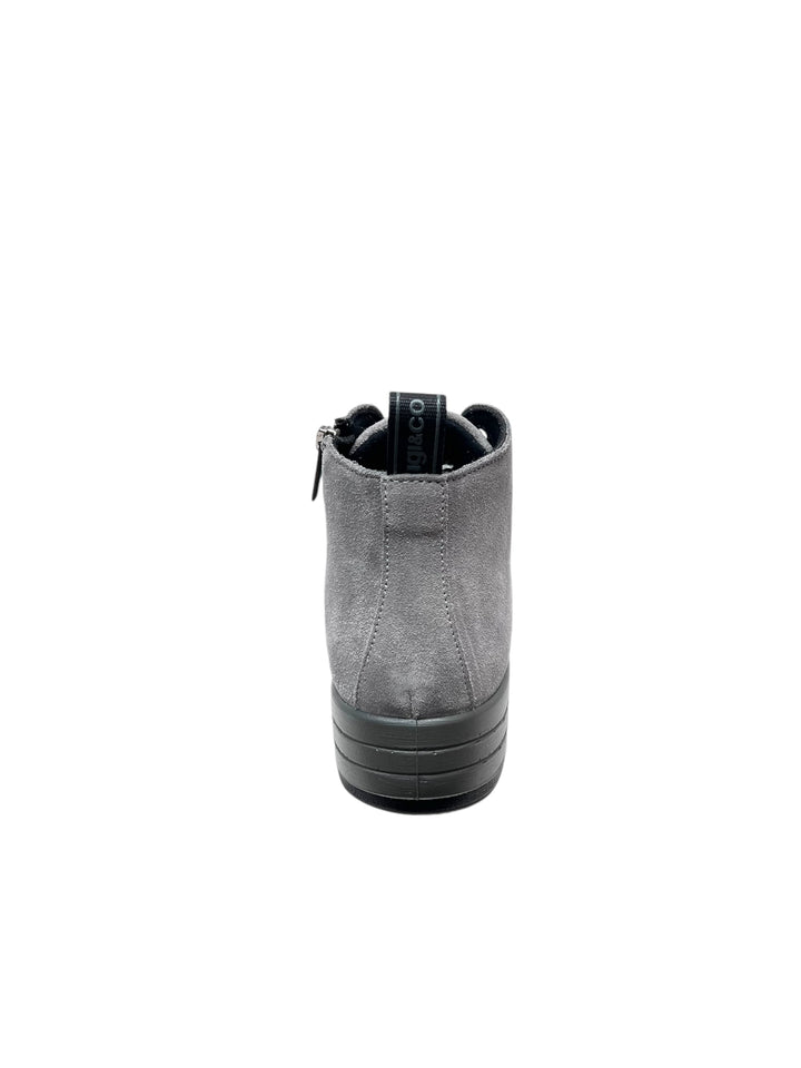 sneakers alte donna pelle igi&co art.6668222 GRIGIO