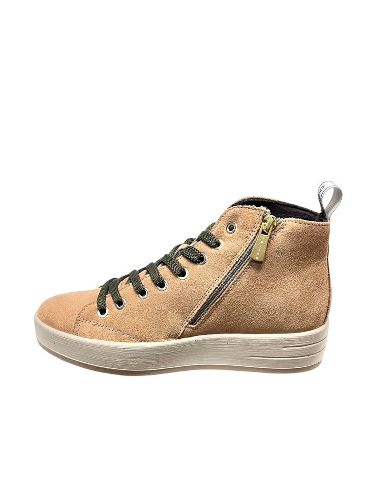 sneakers alte donna pelle igi&co art.6668244 caramel