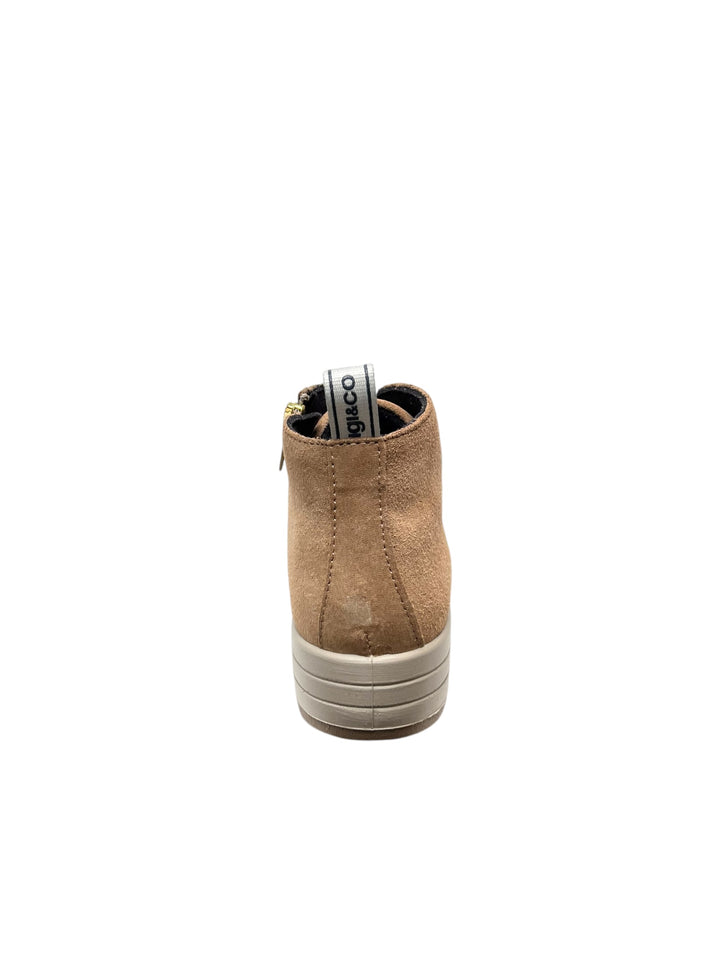 sneakers alte donna pelle igi&co art.6668244 caramel