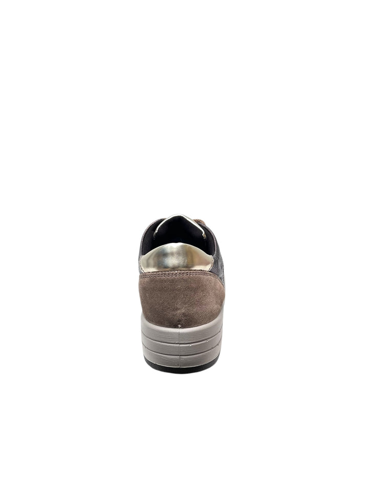 sneakers donna pelle igi&co art.6668511 bronzo
