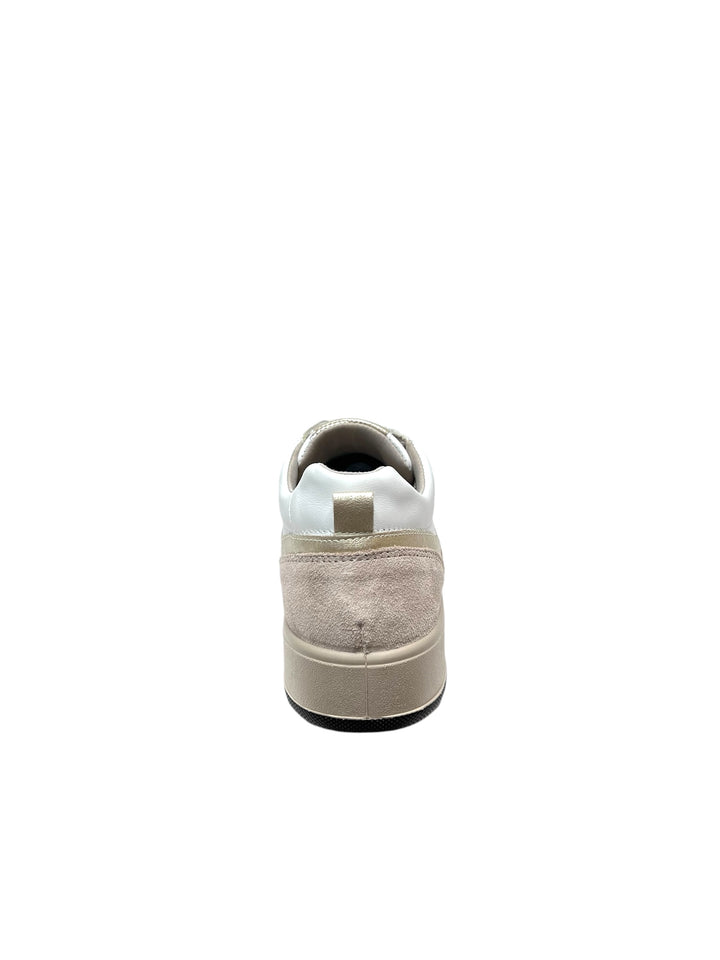 sneakers donna pelle igi&co art.6669700 bianco-visone