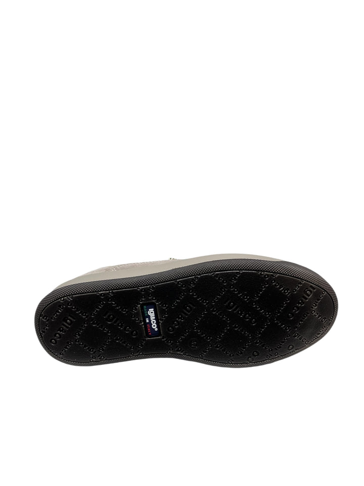sneakers donna pelle igi&co art.6669700 bianco-visone