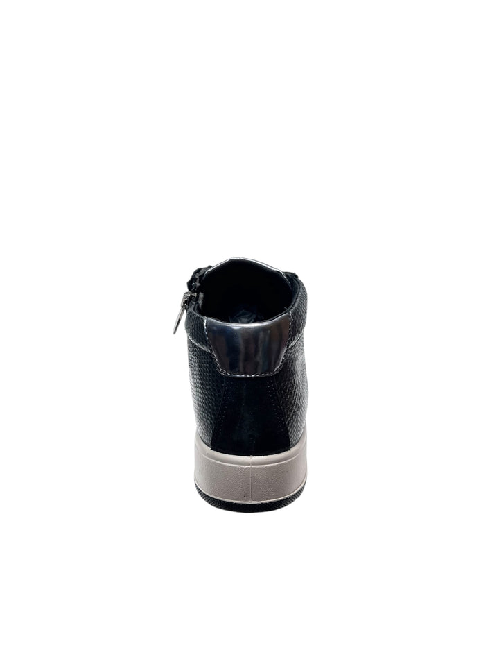 sneakers mid donna pelle igi&co art.6669822 nero
