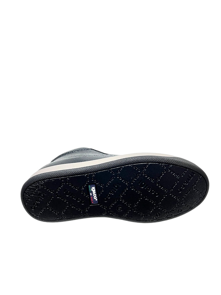 sneakers mid donna pelle igi&co art.6669822 nero