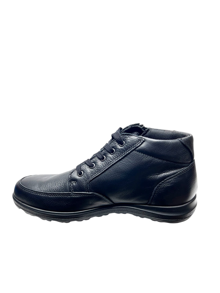 scarpe mid uomo pelle enval soft art.6712300 nero