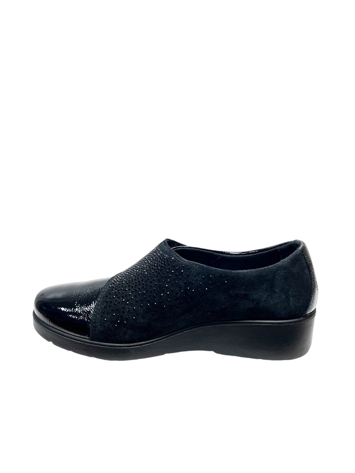 accollate comfort donna pelle enval soft art.6761600 nero
