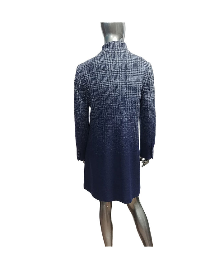 cappotto nero giardini 68020-200 blu