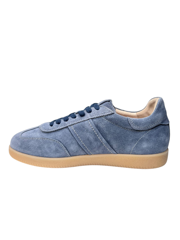 sneakers uomo pelle nero giardini art.e500685u203 avio