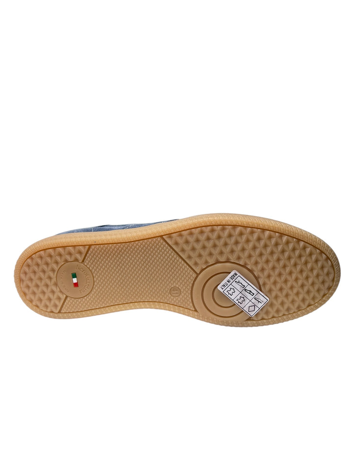 sneakers uomo pelle nero giardini art.e500685u203 avio