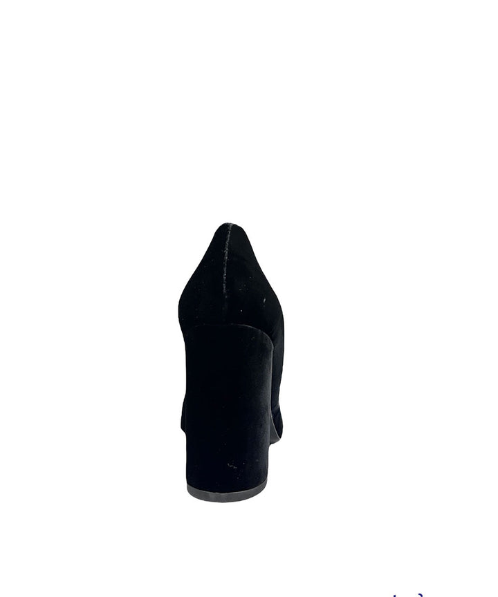 décolleté donna pelle-velluto nero giardini art. 6890d100 nero