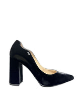 décolleté donna pelle-velluto nero giardini art. 6890d100 nero