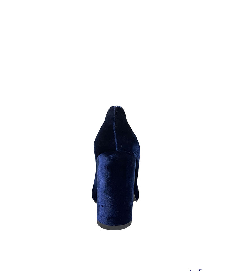 décolleté donna pelle-velluto nero giardini art. 6890d200 BLU