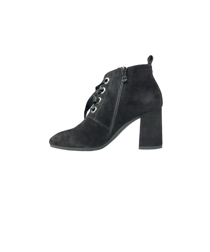 tronchetti donna pelle scamosciata nero giardini art. 6923d100 nero