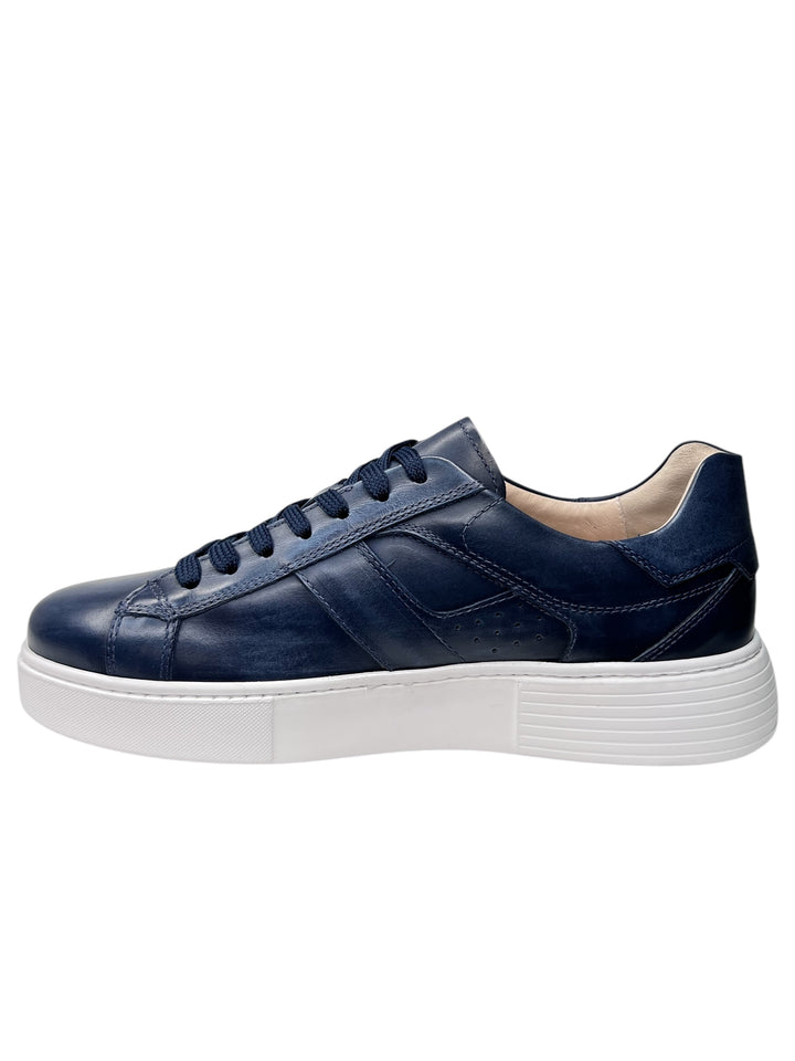 sneakers uomo pelle nero giardini art.e500700u207 incanto