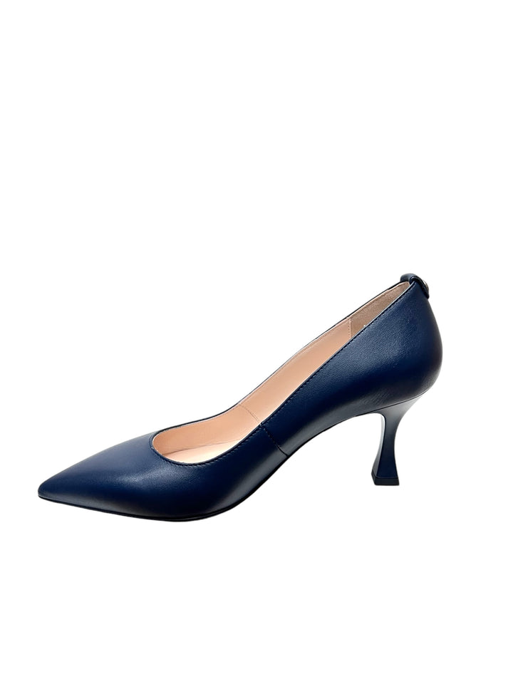 décolleté donna pelle nero giardini art. e407081de200 blu