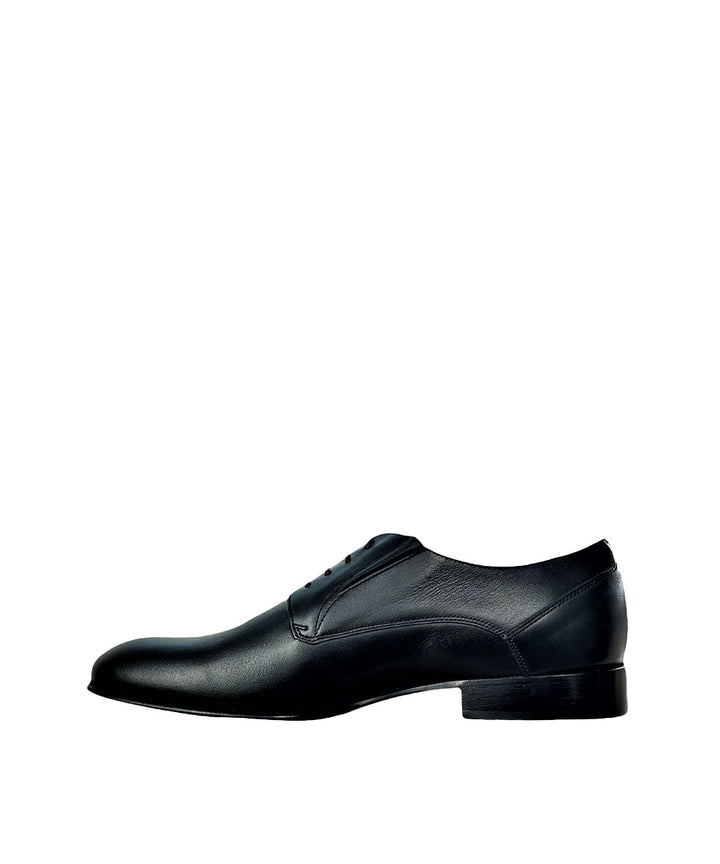 stringate eleganti pelle uomo accademia dei calzolari art. 718 nero