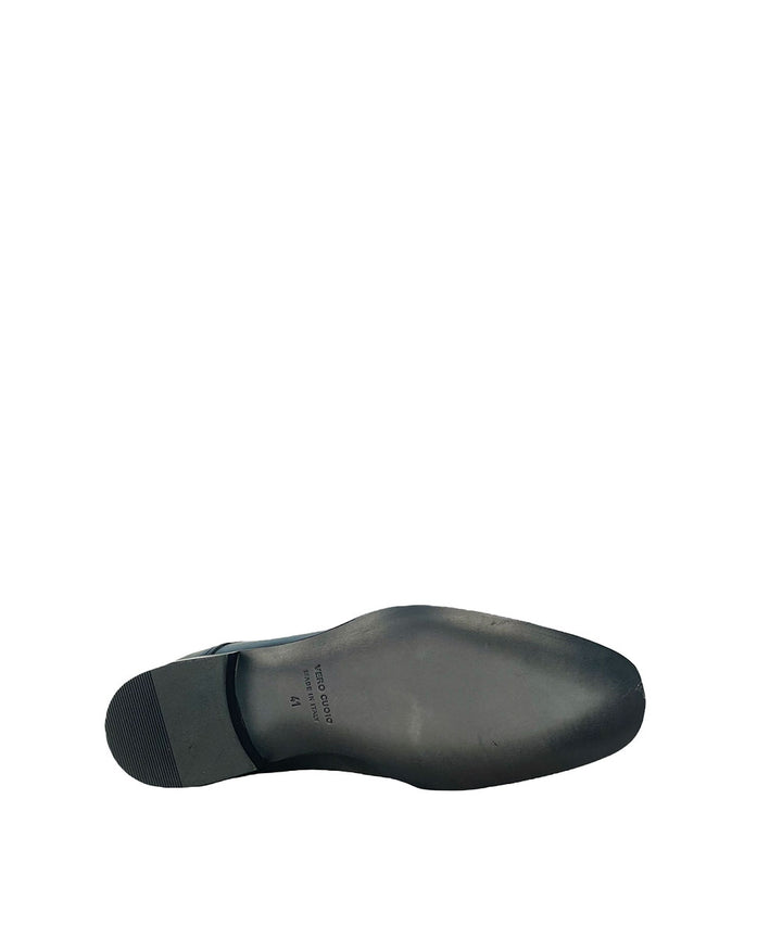 stringate eleganti pelle uomo accademia dei calzolari art. 718 nero