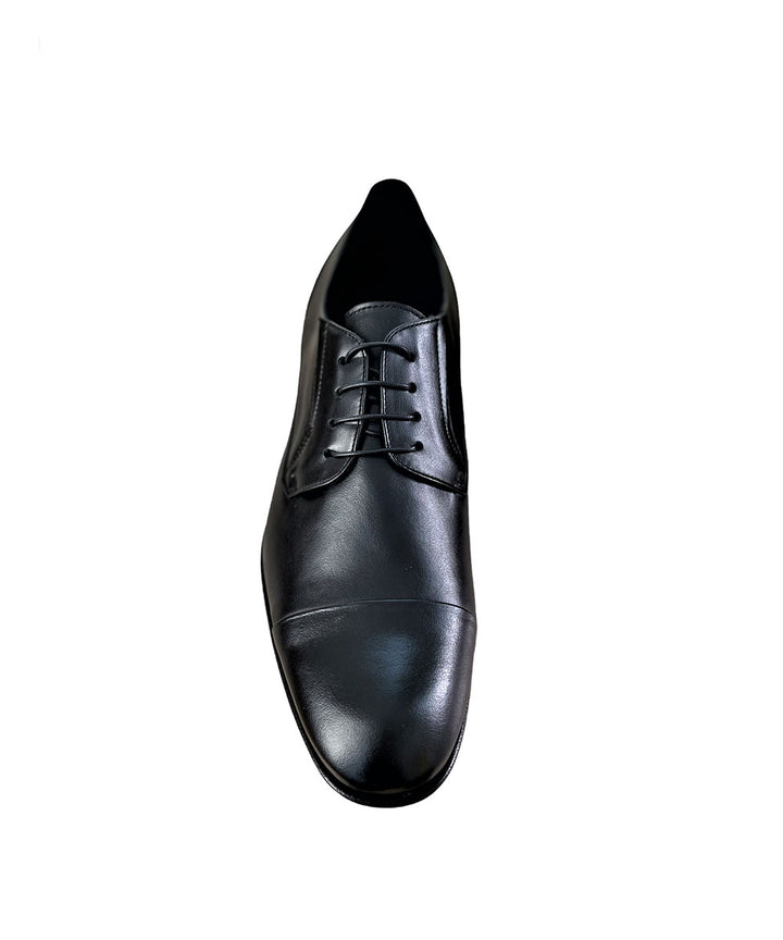 stringate eleganti pelle uomo accademia dei calzolari art. 718s nero