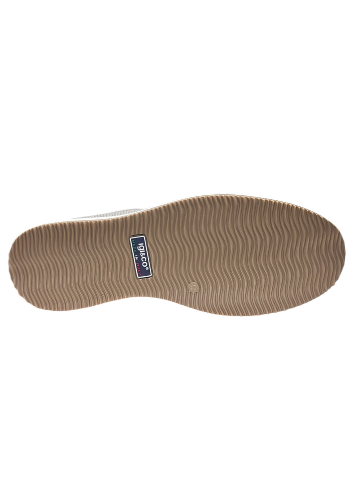 sneakers uomo pelle igi&co art.7623422 taupe