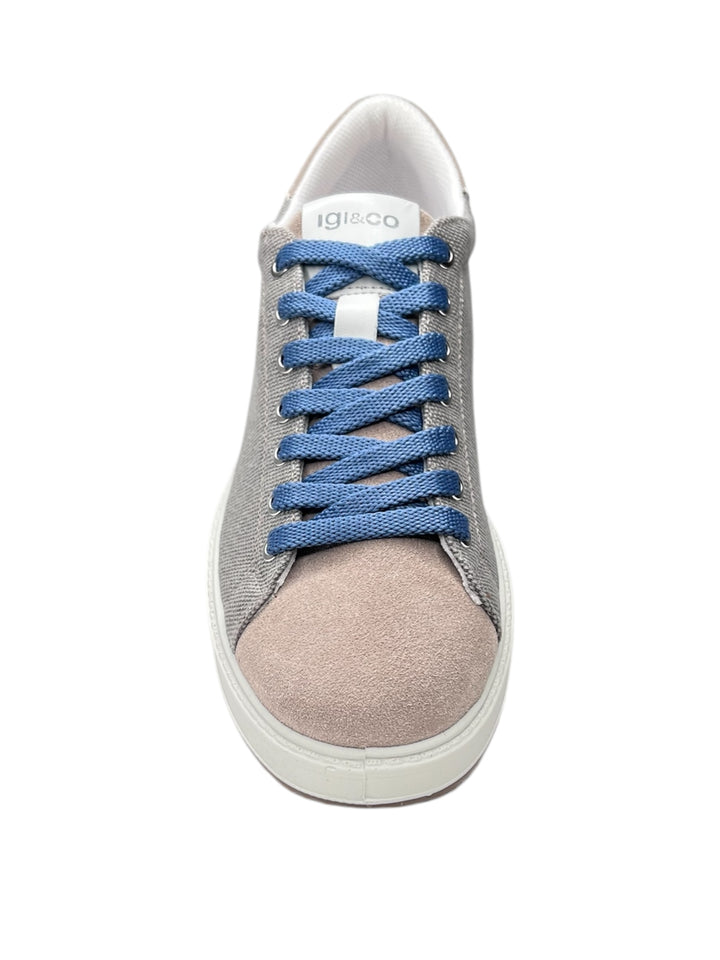 sneakers uomo pelle igi&co art.7623422 taupe